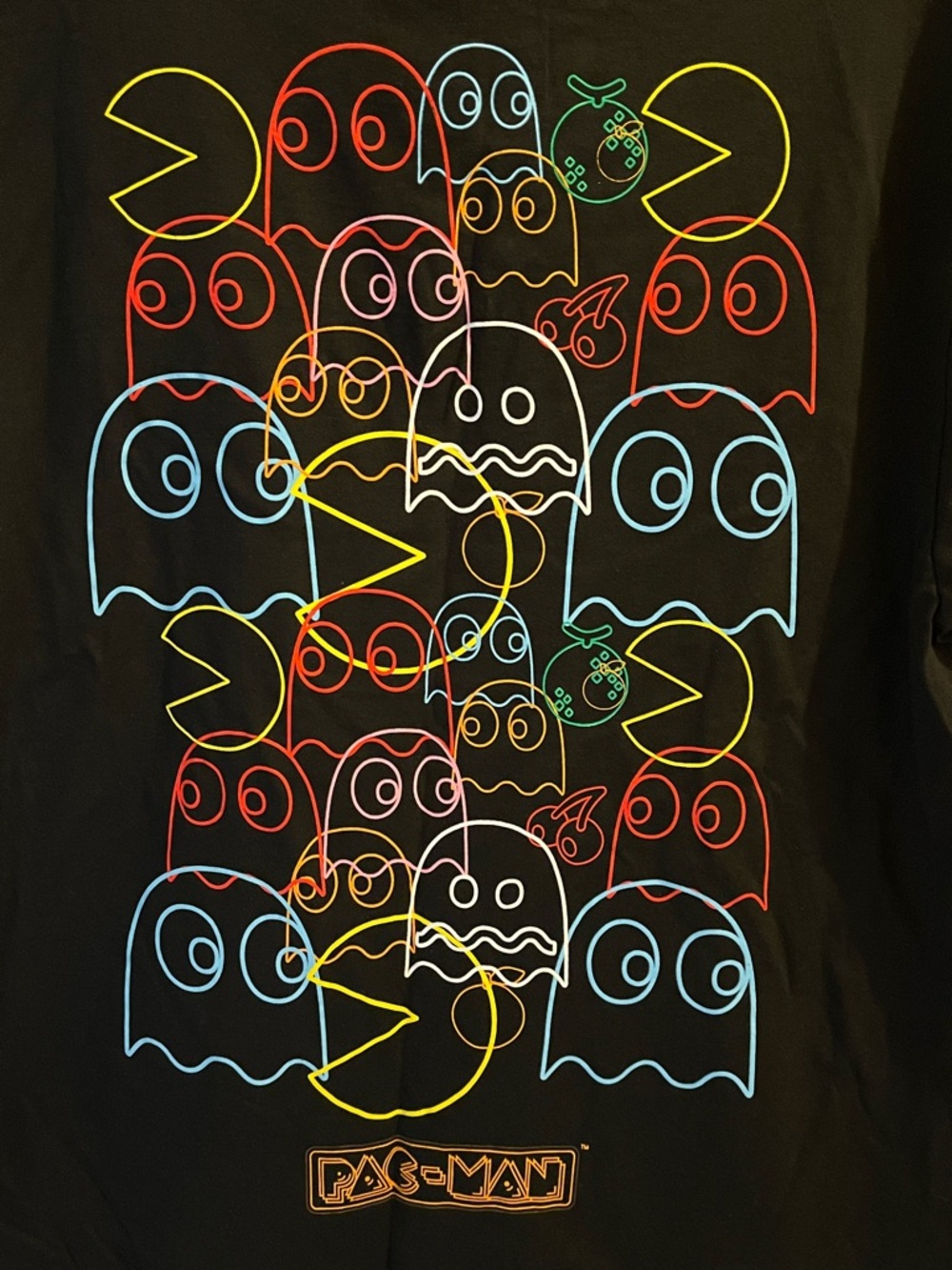 Men's Retro Pac-Man Ghosts Vintage Video Arcade Game Brand New T-Shirt Size M